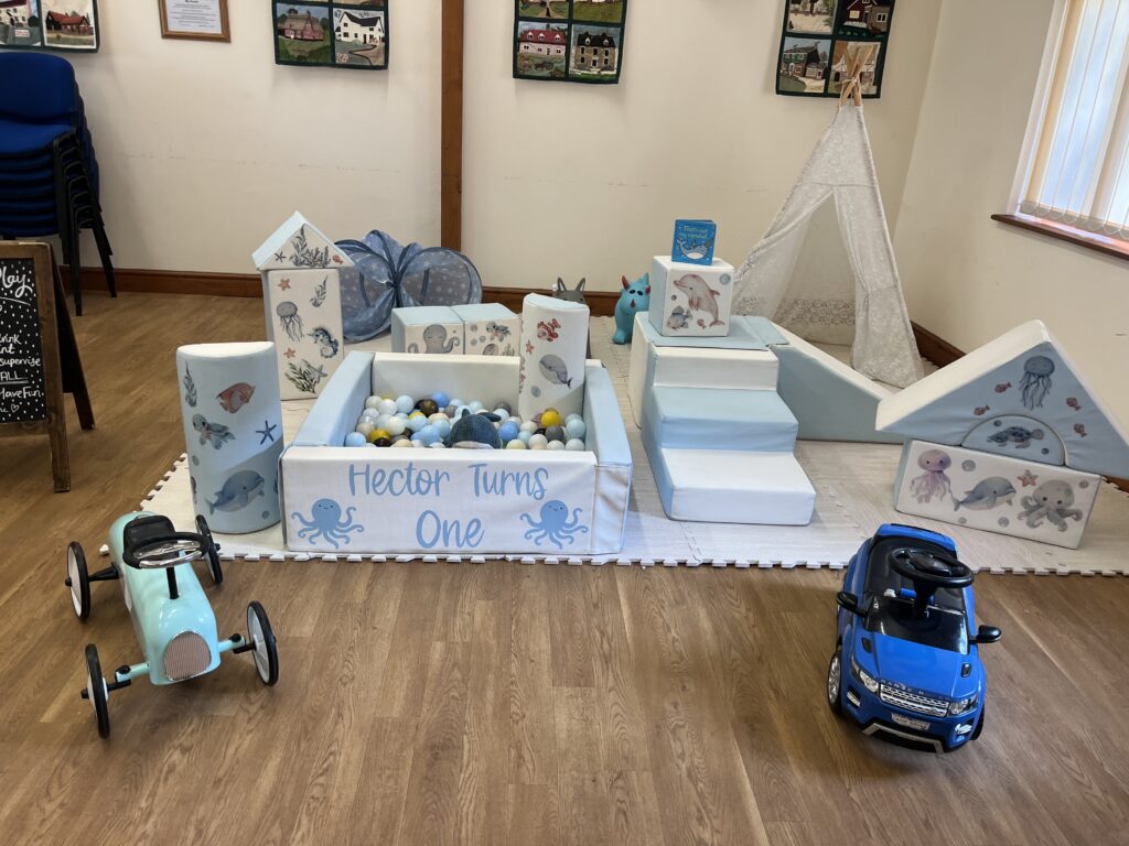 under the sea theme first birthday pastel theme set-up
